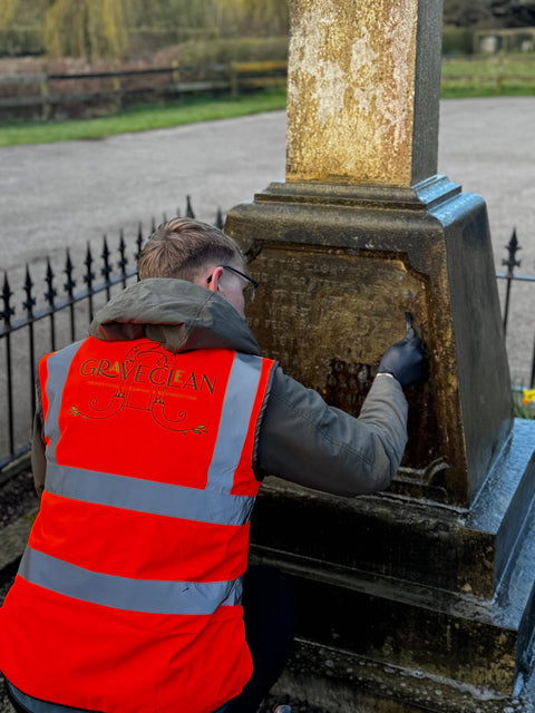 Honouring Remembrance Day | War Memorial Cleaning by GraveClean