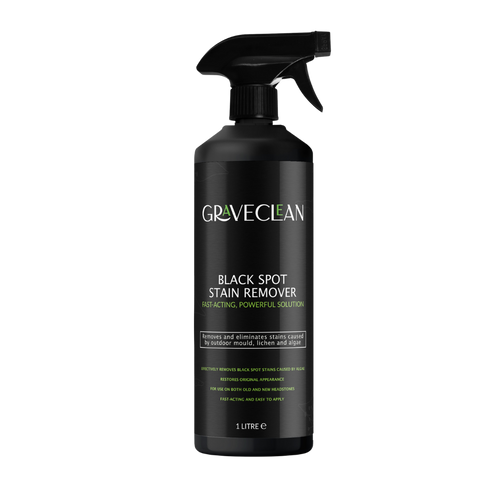 Black Spot Remover for Headstones - GraveClean™