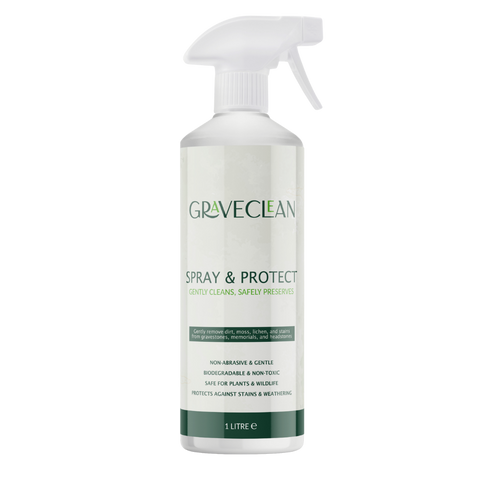 Headstone Cleaner Clean & Protect - GraveClean™